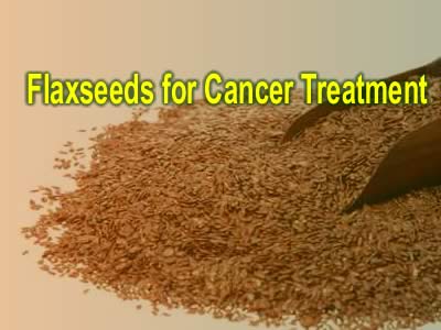 flaxseeds cancer treatment