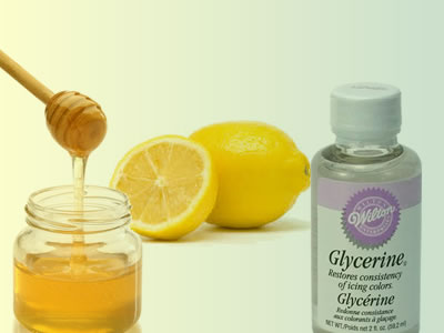 lemon-juice-glycerin-honey