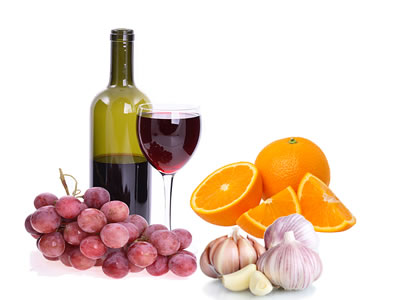 red-wine-garlic-orange